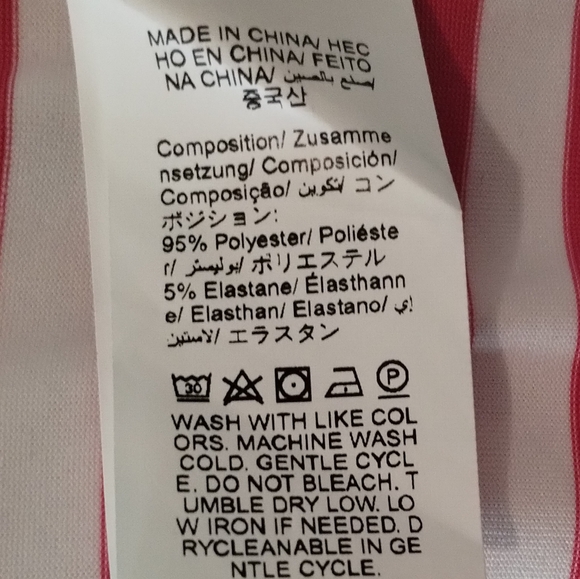 Striped Dress With Hood Bodycon  Size L U.S.size  (8/10) - Picture 4 of 4